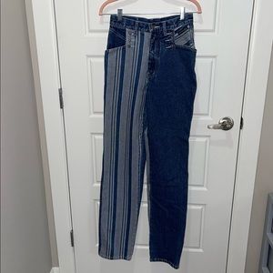 Vintage western ethics denim jeans (7/8)